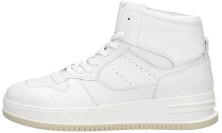 Veterschoenen Hoog Wit - 41