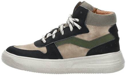 Veterschoenen Hoog Zwart - 25