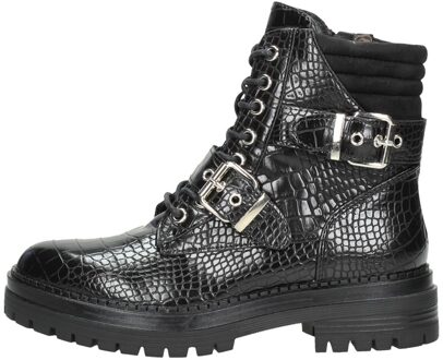 Veterschoenen Hoog Zwart - 36