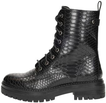 Veterschoenen Hoog Zwart - 41