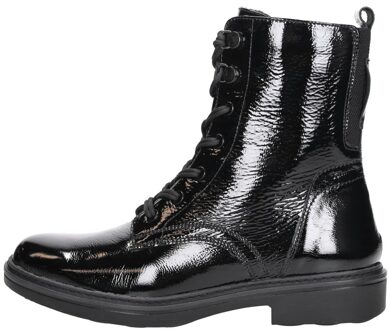 Veterschoenen Hoog Zwartlak Zwart lak - 39