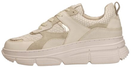 Veterschoenen Laag Beige - 36