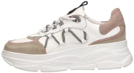 Veterschoenen Laag Beige - 39