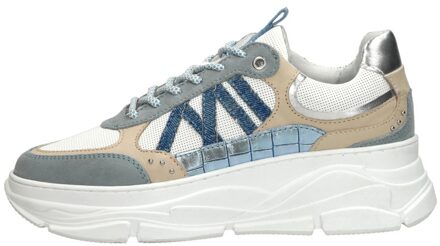 Veterschoenen Laag Licht blauw - 36