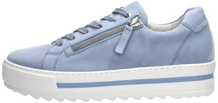 Veterschoenen Laag Licht blauw - 44