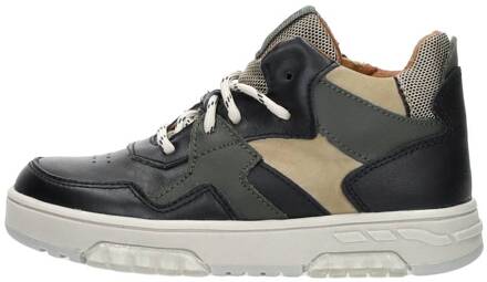 Veterschoenen Laag Zwart - 23