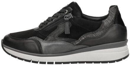 Veterschoenen Laag Zwart - 39