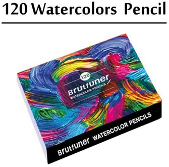 Vette Pen Water Oplosbare Kleur Potlood 48/72/120/150/180 Kleur Beginners Kleur Lood professionele Potlood Graffiti Vullen Kleur 120 water kleuren