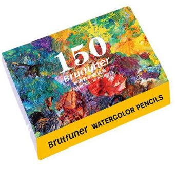 Vette Pen Water Oplosbare Kleur Potlood 48/72/120/150/180 Kleur Beginners Kleur Lood professionele Potlood Graffiti Vullen Kleur 150 water kleuren