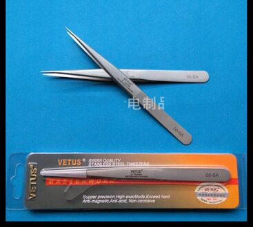 Vetus 00-SA Pincet Rvs Hyperfijne Hoge Precisie Pincet 1stk