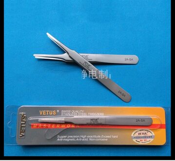 Vetus 2A-SA Pincet Rvs Hyperfijne Hoge Precisie Pincet 5stk