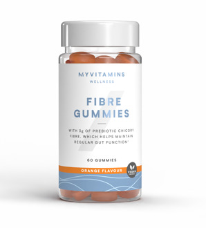 Vezelrijke gummies - 60 gummies, 30servings - Sinaasappel