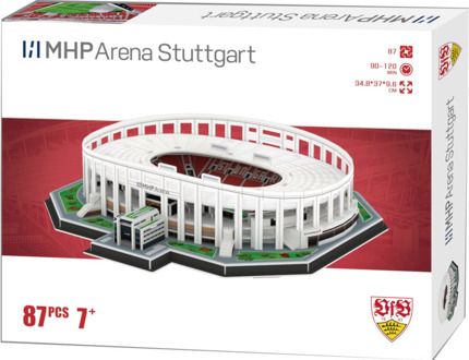 Vfb Stuttgart MHP Arena 3D Puzzel (87 stukjes)