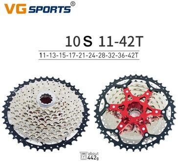 Vg Sport 10/11/12 Speed Freewheel Mtb Racing Mountainbike Aparte Cassette Freewheel Tandwiel Vervanging 10S 11 42T
