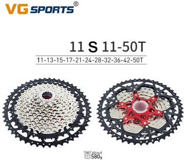 Vg Sport 10/11/12 Speed Freewheel Mtb Racing Mountainbike Aparte Cassette Freewheel Tandwiel Vervanging 11S 11 50T