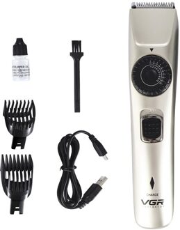 Vgr V031 Elektrische Tondeuse Scheerapparaat Usb Oplaadbare Waterdichte Baard Trimmer Scheerapparaat Hair Trimmer Verstelbare Limiet Kam