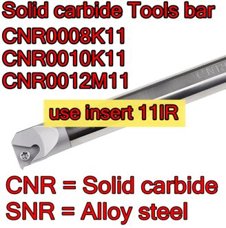 Vhm Schroefdraad Tools Bar CNR0008K11 CNR0010K11 CNR0012M11 Gebruik 11IR 11NR Schroefdraad Inserts