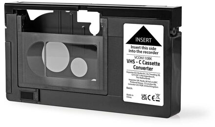 VHS-Converter - VCON110BK - Zwart