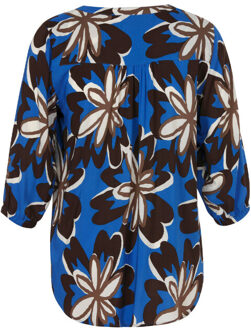 Via Appia Due Blouse lange mouw 2622970 Blauw - 46