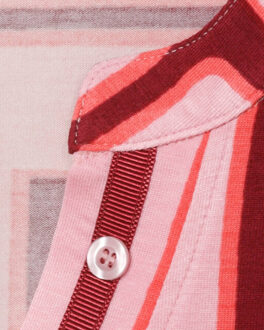 Via Appia Due Top lange mouw 25149 - maat 50 Bordeaux