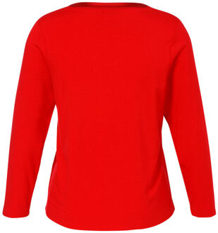 Via Appia Due Top lange mouw 2515701 - maat 46 Rood