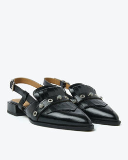 Via Vai Sandalen zonder hak 62210 Zwart - 39