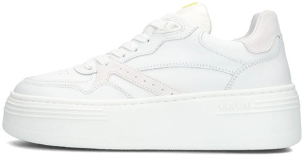 Via Vai Witte Lage Sneakers Isa Bo Via Vai , White , Dames - 39 Eu,38 Eu,42 Eu,40 Eu,41 EU