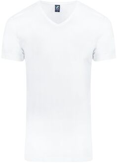 Vibambo T-Shirt V-Hals Wit 2-Pack - M,L,XL,XXL,S