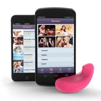 Vibease IPhone and Android Vibrator Versie Roze