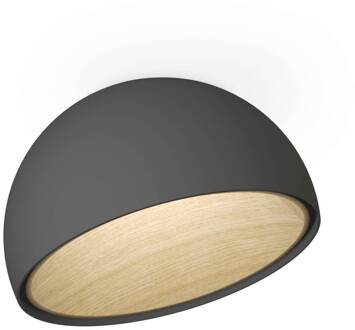 Vibia Duo 4876 schuine LED plafondlamp, grafiet