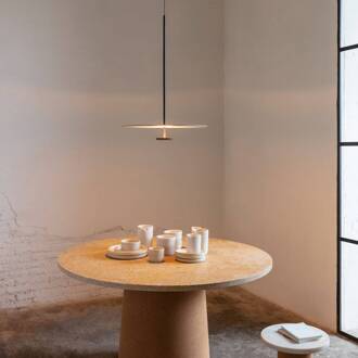 Vibia Flat LED hanglamp 1-lamp Ø 55 cm grijs L1 grijs, wit, zwart