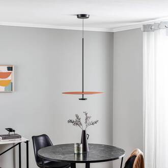 Vibia Flat LED hanglamp 1-lamp Ø 55cm terracotta terracotta, wit, zwart