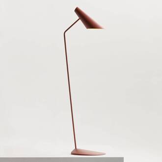 Vibia I.Cono 0712 design vloerlamp, roodbruin