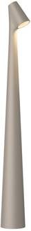 Vibia LED-batterijlamp Africa, hoogte 45 cm, donkerbeige