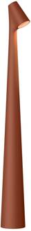 Vibia LED-batterijlamp Africa, hoogte 45 cm, terracotta