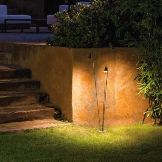 Vibia LED buiten vloerlamp Brisa, 1-lamp, kaki