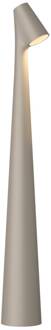 Vibia LED-tafellamp op batterijen Africa, hoogte 40 cm, donkerbeige