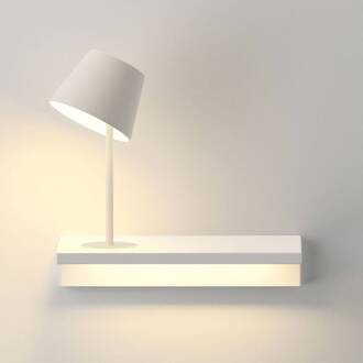 Vibia Moderne led vloerlamp Suite 29 cm mat wit, opaal