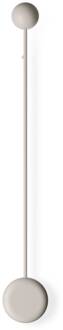 Vibia Pin 1692 LED wandlamp, 70 cm, crème