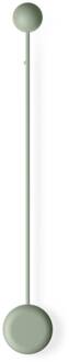 Vibia Pin 1692 LED wandlamp, 70 cm, groen