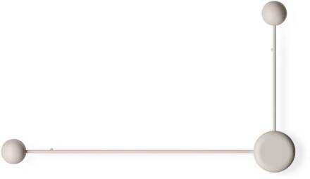 Vibia Pin 1694 LED wandlamp, 2-lamps, crème