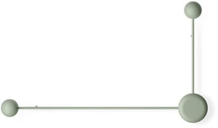 Vibia Pin 1694 LED wandlamp, 2-lamps, groen