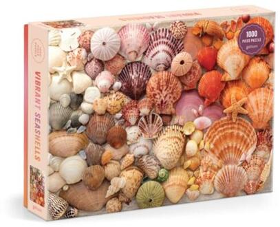Vibrant Seashells 1000 Piece Puzzle -  Galison (ISBN: 9780735380608)