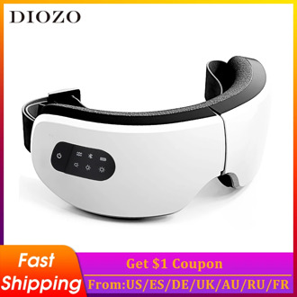 Vibration Eye Massager Electric Bluetooth Eye Care Device Fatigue Relieve Vibration Massage Hot Compress Therapy Massager