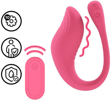 Vibrerende G-Spot Vibe met Afstandsbediening - Roze