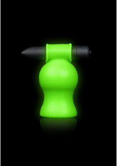 Vibrerende Hoofd Masturbator - Glow in the Dark