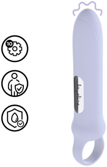 Vibrerende Lussenhandgreep - Lavendel