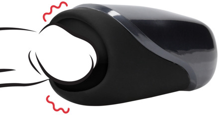 Vibrerende Masturbator Sleeve - Licoorzwart