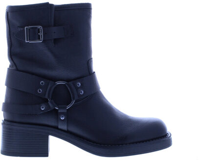 Vica biker kort | dames | maat: | leer Zwart - 40