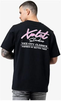 Vice T-Shirt Zwart Xplct Studios , Black , Heren - Xl,L,S,Xs
